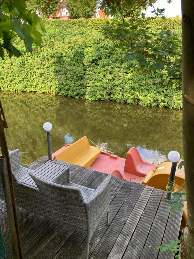 Ferienwohnung Am Siel Ditzum Buitenkant foto